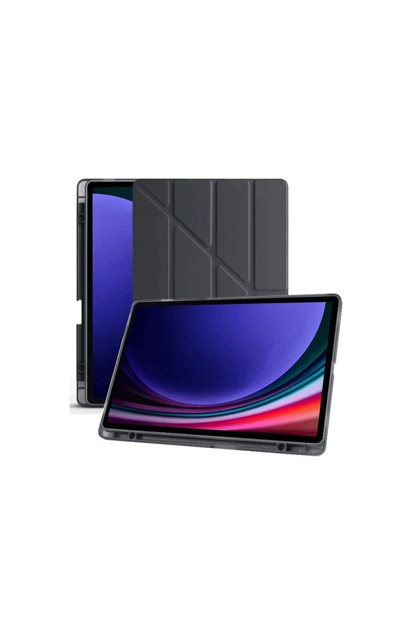 Ethab Ticaret Glb-Stl41414 Samsung Galaxy X510 Tab S9 Fe 11 Kılıf Kalemlikli Mars Tablet Kılıfı - Siyah