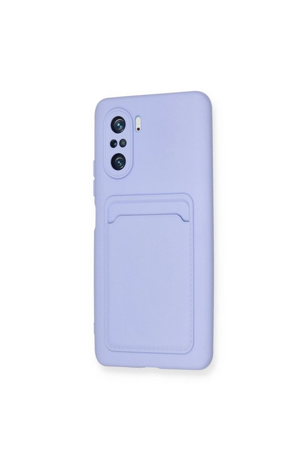 Evimdeyokyok Xiaomi Mi 11İ Kılıf Kelvin Kartvizitli Silikon - Lila