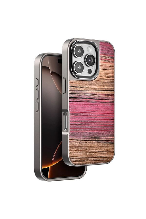 Ethab Ti̇caret Glb-Stl41414 Venco İphone 16 Pro Wave Kapak - Pembe