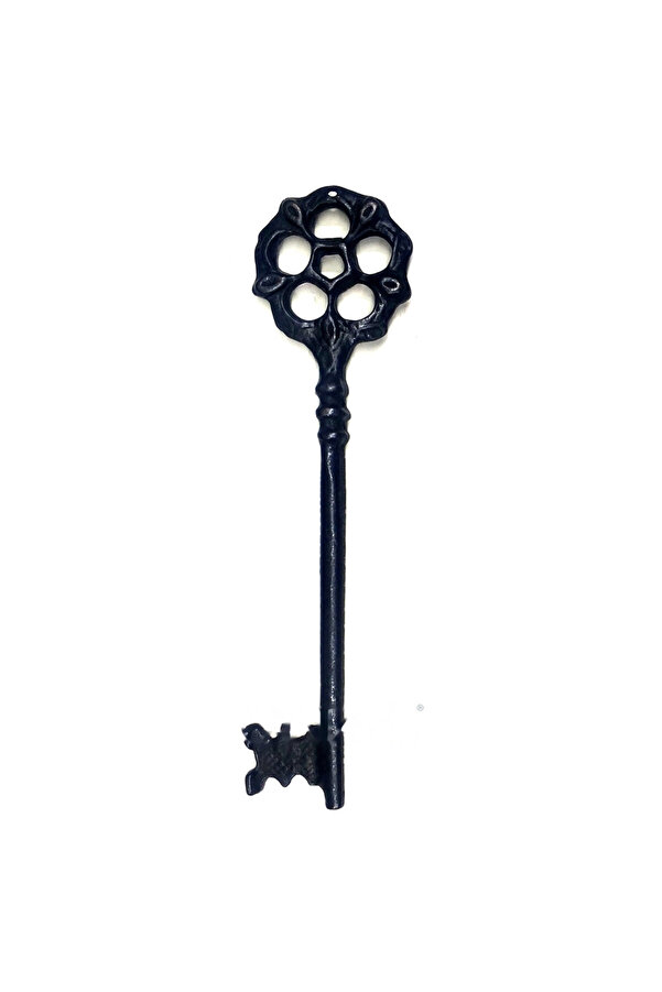 Evi̇mdeyokyok Çi̇çek Dekorati̇f Anahtar, 220X56 Mm - Büyük Boy, Vi̇ntage, Retro, Çi̇çekli̇ Sti̇l Süs Aksesuar Anahtar