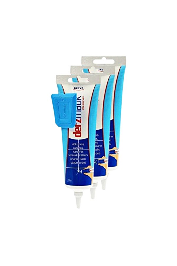 Fixplus Derzmatik Beyaz Derz Dolgu Gaga Uç 380 Gr 3'lü Set