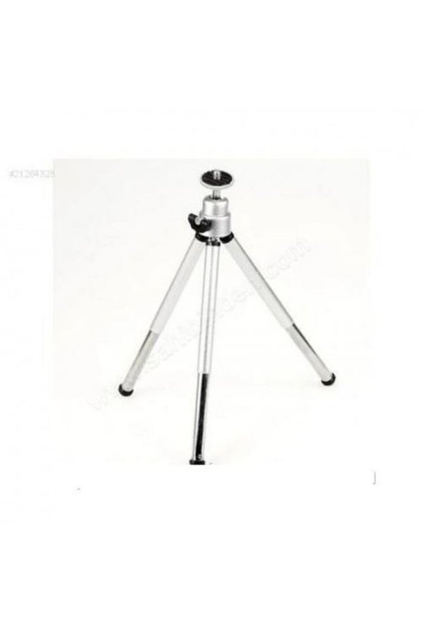 Ethab Ticaret Glb-Stl41414 Metalik Renk Tripod 3 Yönlü Profesyonel