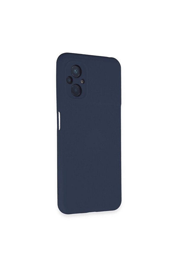 Ethab Ti̇caret Glb-Stl41414 Poco M5 Kılıf Nano İçi̇ Kadi̇fe Si̇li̇kon - Laci̇vert