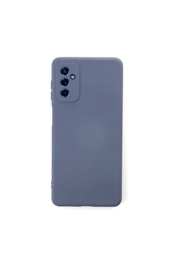 Evimdeyokyok Samsung Galaxy M52 5G Kılıf Nano İçi Kadife Silikon - Gri