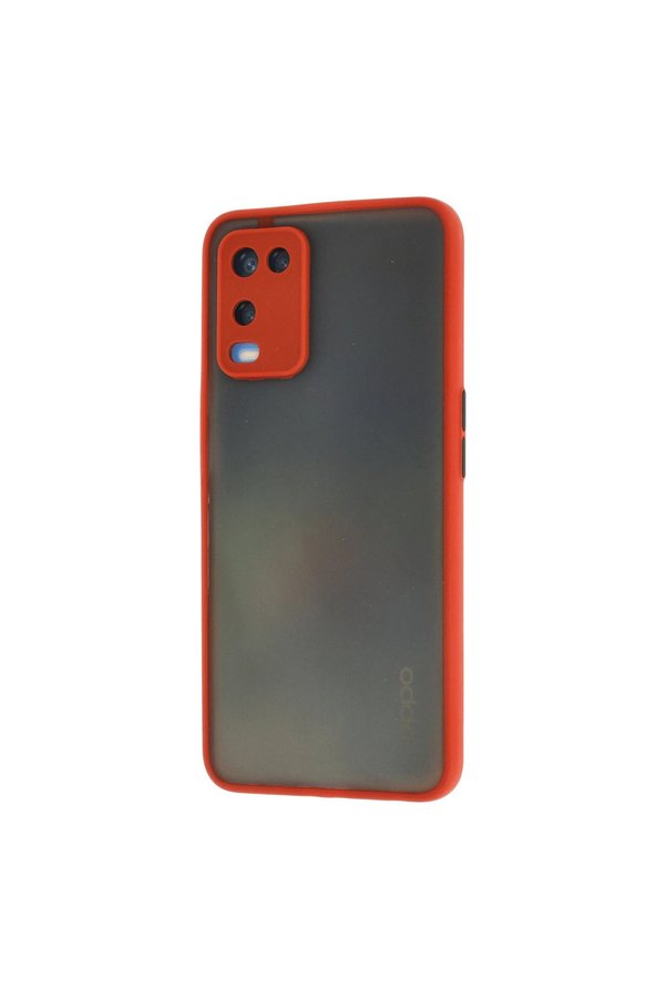 Evimdeyokyok Oppo A54 4G Kılıf Montreal Silikon Kapak - Kırmızı