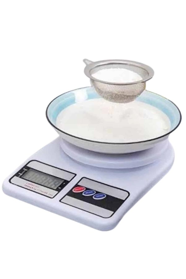 Trendexa Yeni Nesil Taşınabilir Dijital Hassas Mutfak Tartısı Mutfak Terazisi Hassas Ölçüm 10 Kg