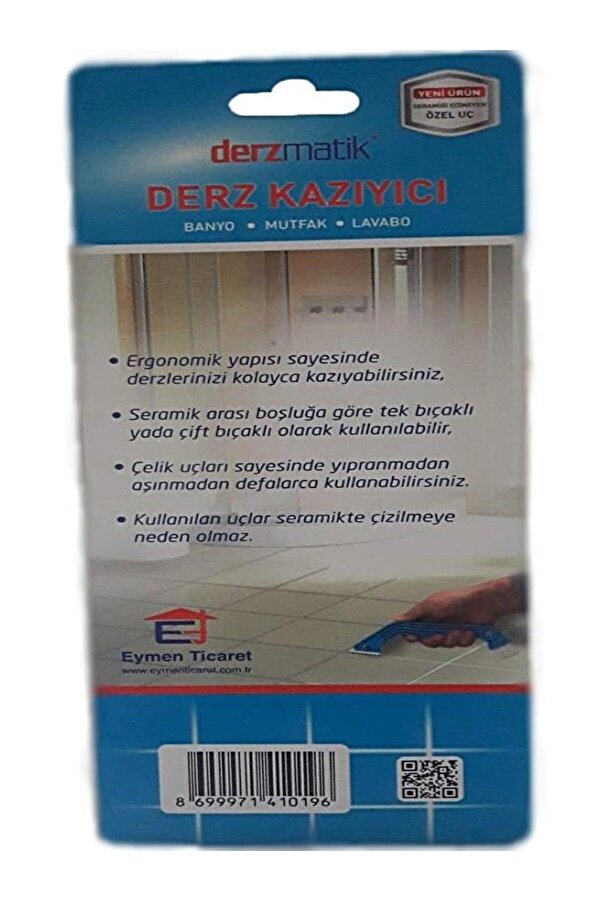 Derzmatik Derz Kazıyıcı Derz Temizleme