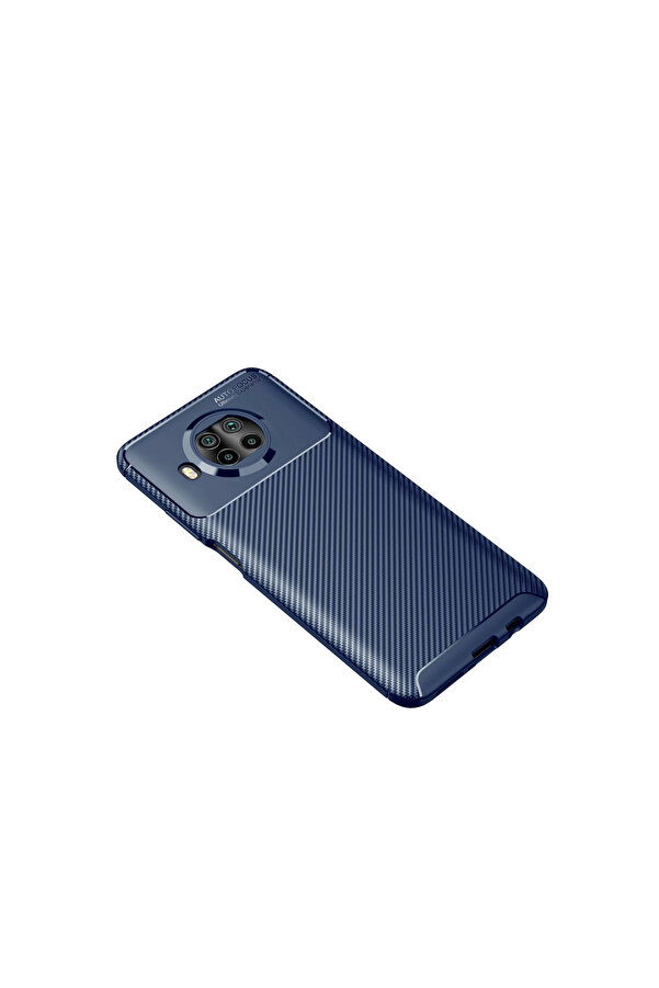 Evi̇mdeyokyok Xi̇aomi̇ Mi̇ 10T Li̇te Kılıf Auto Focus Karbon Kapak - Laci̇vert