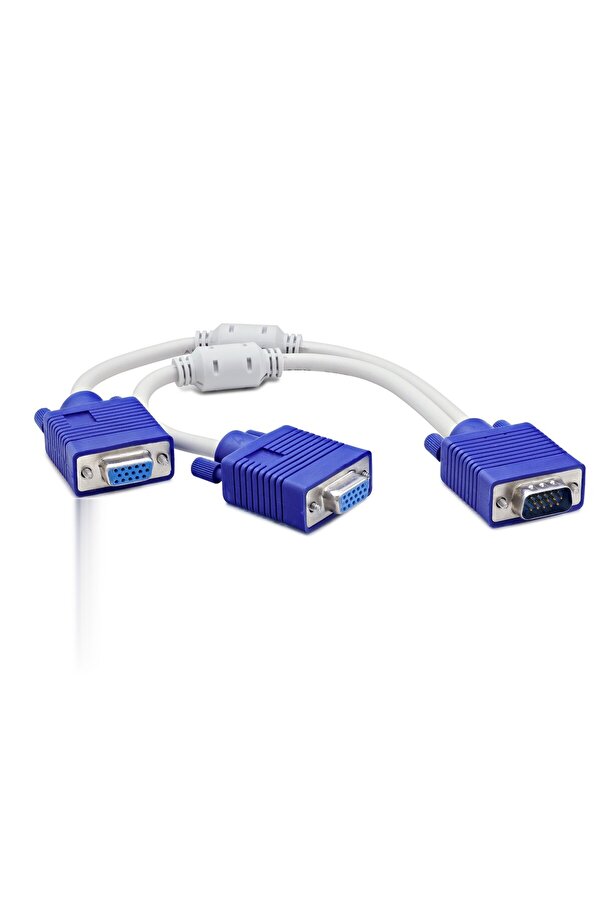 Evi̇mdeyokyok Vga Y Çoklayıcı Kablo 2 Çıkışlı 30 Cm Hdx7753