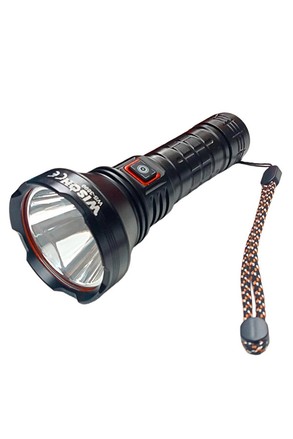 Evi̇mdeyokyok Wi̇son Ws-3899 50 Watt Uzun Menzi̇lli̇ Profesyonel El Feneri̇