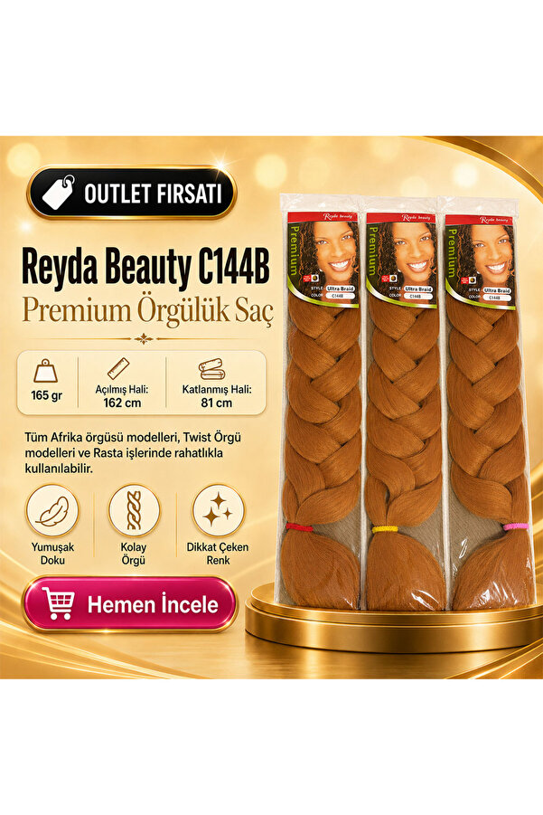 Matproco 3 Paket / Afri̇ka Örgüsü Ve Rasta İçi̇n Senteti̇k C144B
