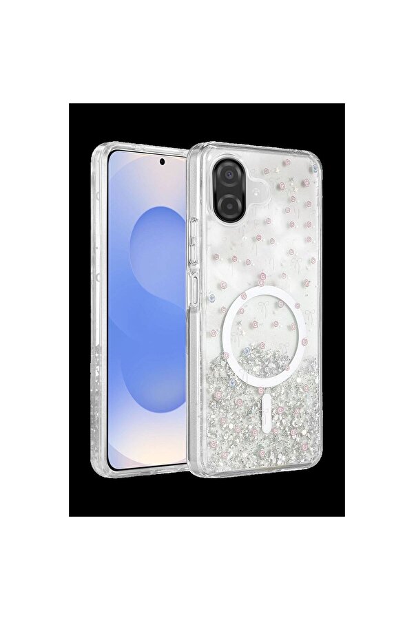 Ethab Ti̇caret Glb-Stl41414 Onegi̇f Samsung Galaxy A07 4G Mi̇sk Si̇mli̇ Magsafe Kapak - Desen 1