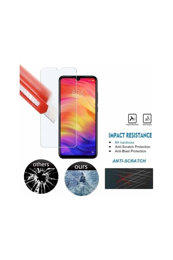 Ethab Ticaret Glb-Stl41414 Samsung Galaxy A71 Uyumlu Premium Ekran Koruyucu 9H Sert Temperli Kırılmaz Cam Koruma Ş