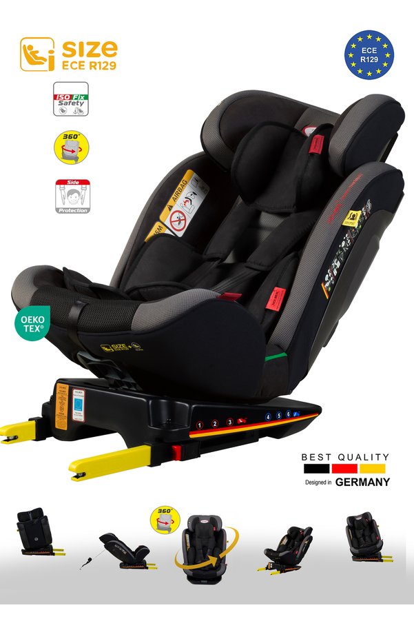 Holmer Kids Maxi Protect Aero 3d 0-36kg Oto Koltuğu Isofix/sps/sıp/latch