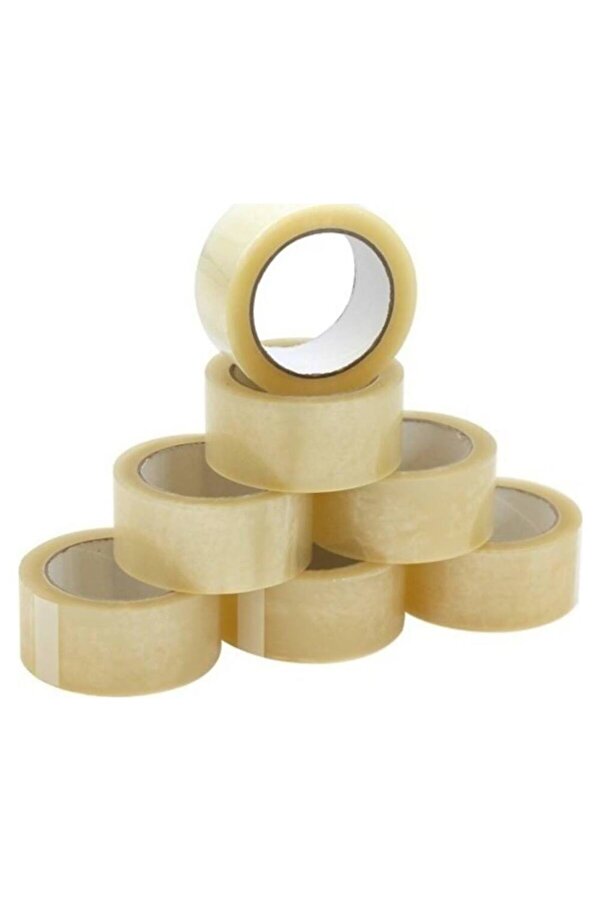Evi̇mdeyokyok 6 Adet 45Mm X 100Mt Şeffaf Koli̇ Bandı