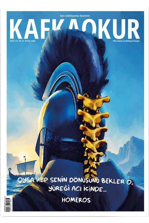 KafkaOkur Dergisi Kafkaokur Sayı 113 - Homeros - Eylül 2026