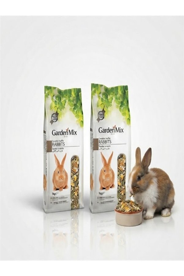 Gardenmax Tavşan Yemi 1 Kg X 2 Adet