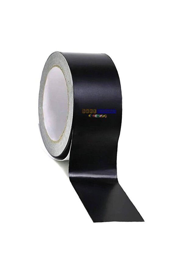 Evi̇mdeyokyok Mat Si̇yah Alümi̇nyum Folyo Bant 50Mm X 25Mt
