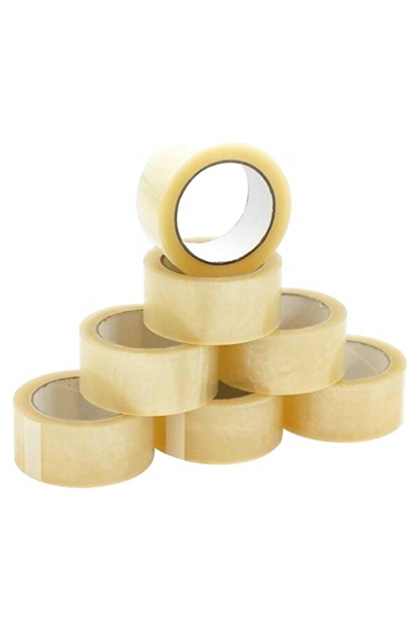 Evi̇mdeyokyok 6 Adet 45Mm X 100Mt Şeffaf Koli̇ Bandı