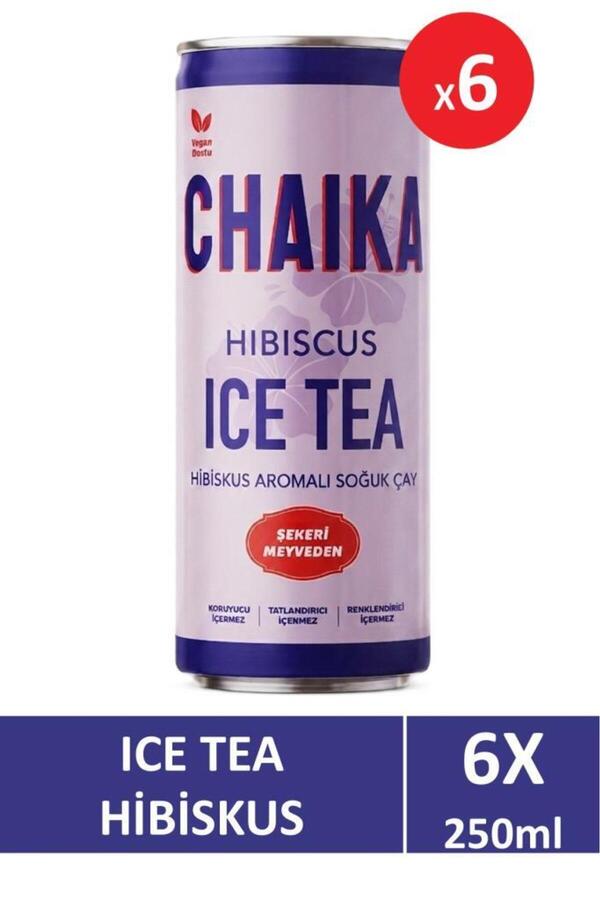 Chaika Hibiskus Ice Tea 250 ml x 6 Adet