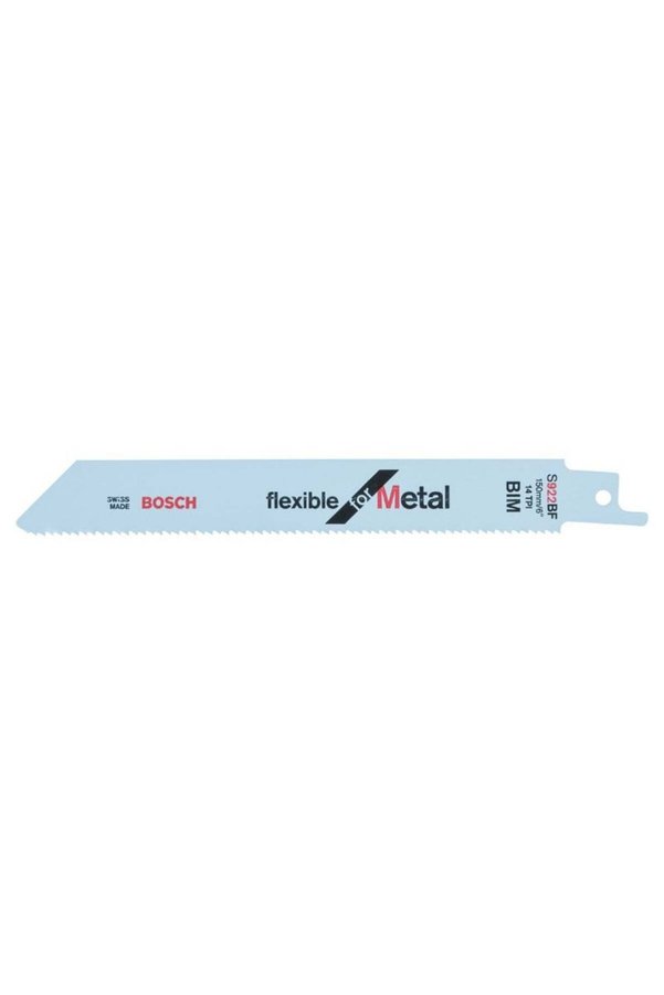Bosch S 922 Bf Metal Kesimi Için Esnek Tilki Kuyruğu Testere Ucu