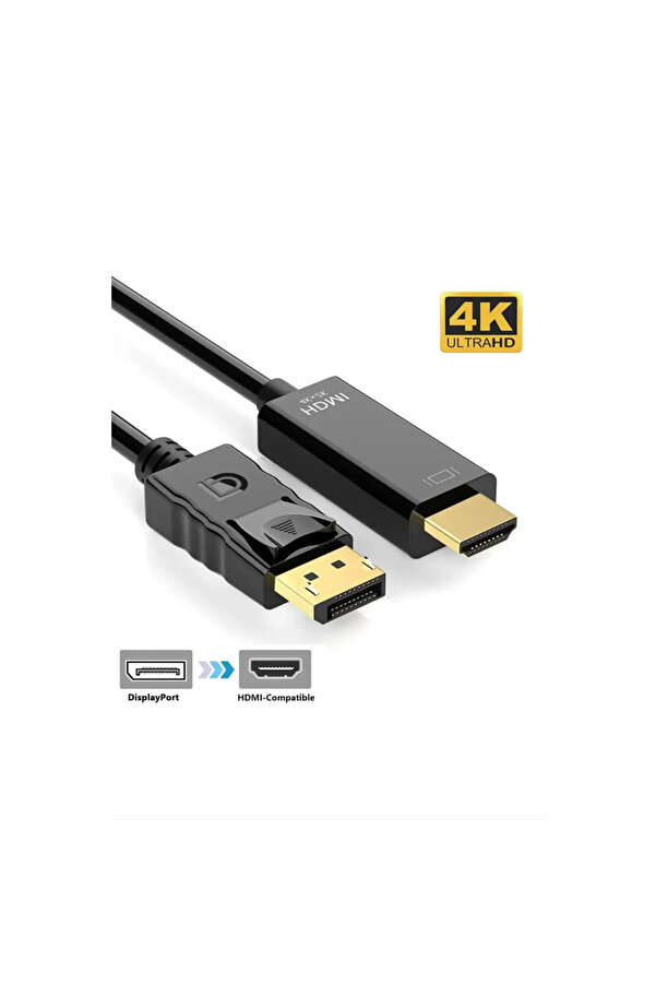 Evi̇mdeyokyok Zr798 Dp To Hdmı Kablo 1.8 M