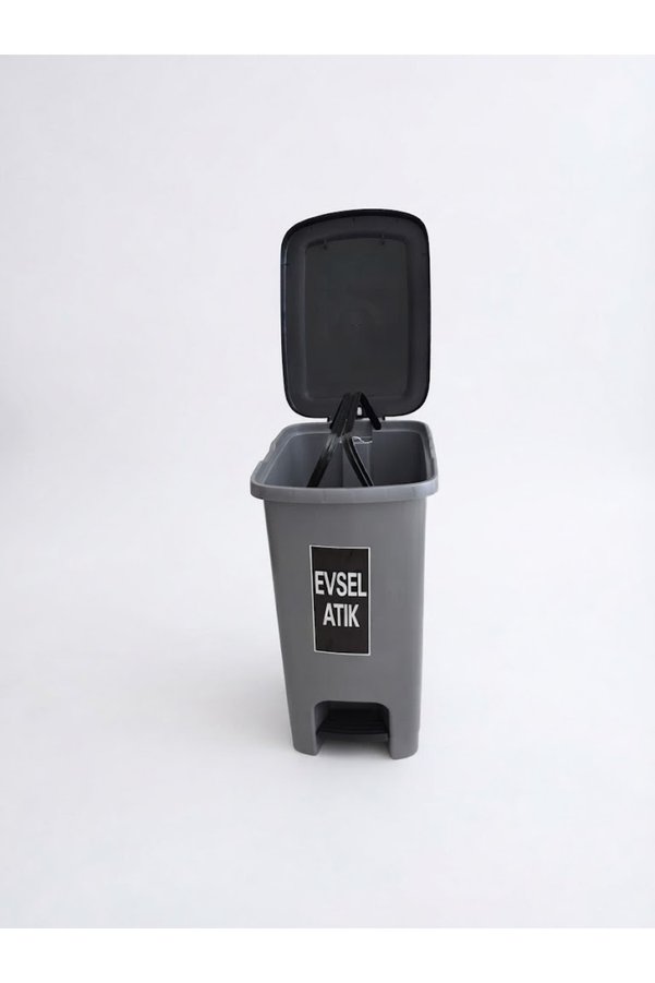 Kamusalmarket Evsel Atık Kovası 40 L Slim İç Kovasız