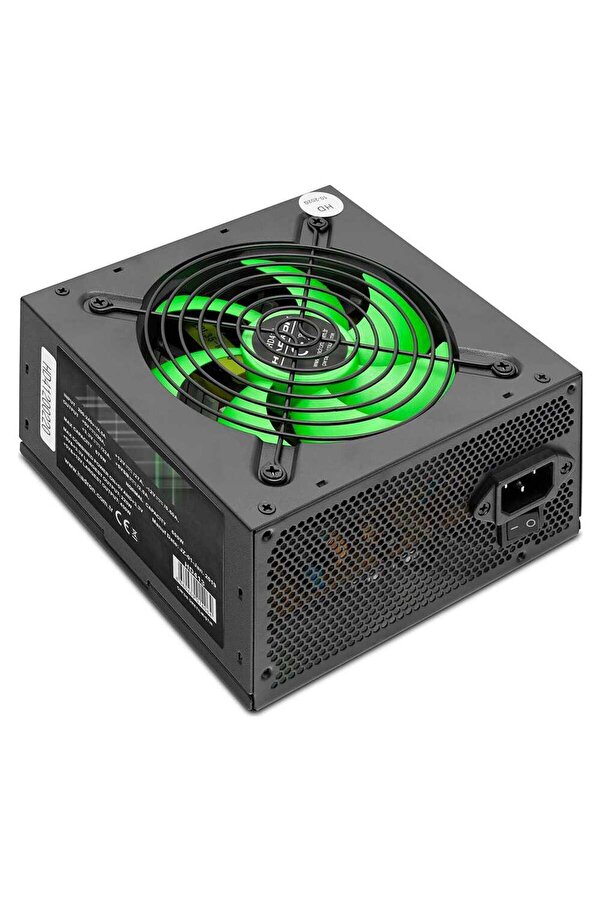 Evi̇mdeyokyok Pc Power Supply Güç Kaynağı 600W 12 Cm Fan Atx Si̇yah Hd413