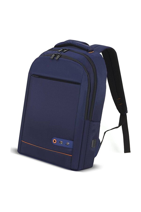 Evi̇mdeyokyok Offi̇ce 15.6 Inç Usb Notebook Sırt Çantası Laci̇vert Mcc006Bl