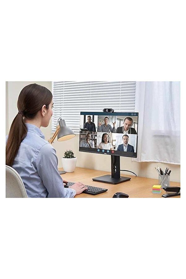 Evi̇mdeyokyok Webcam Orjınal 1080P Hd Konferans Kamera Dahi̇li̇ Mi̇krofon Görüntülü Sohbet Yayın Kamerası Hd Vi̇deo Ae