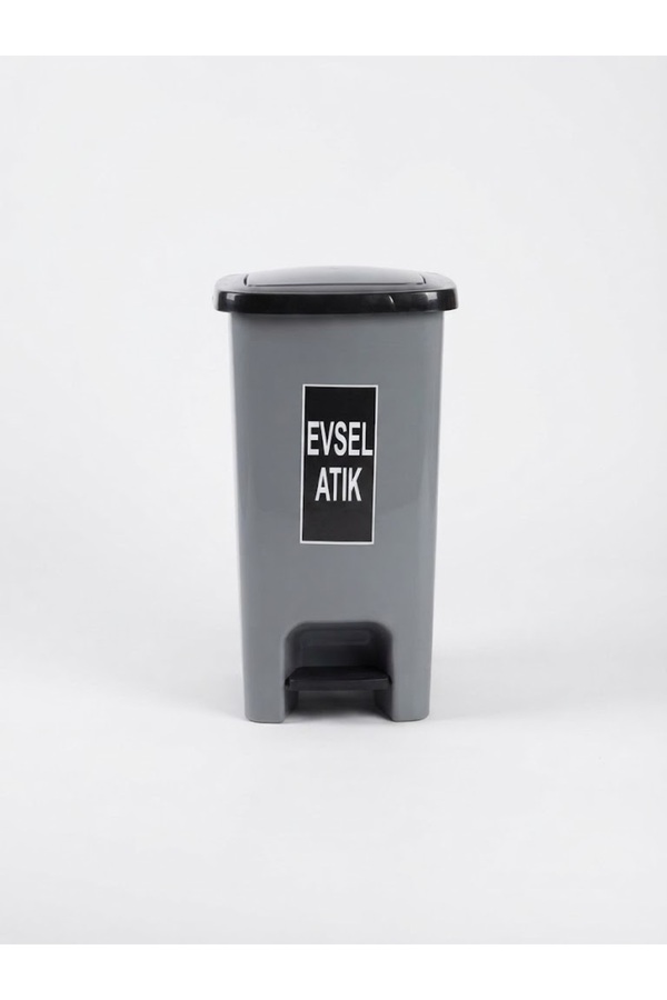 Kamusalmarket Evsel Atık Kovası 40 L Slim İç Kovasız