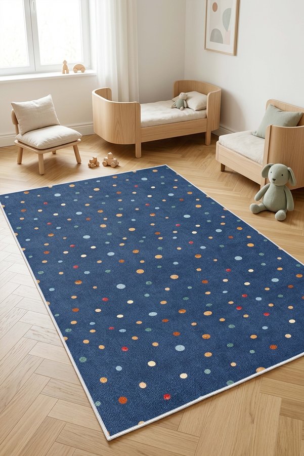 West Home Oyun halısı makinede yıkanabilir kaymaz taban leke tutmaz çocuk odası halısı