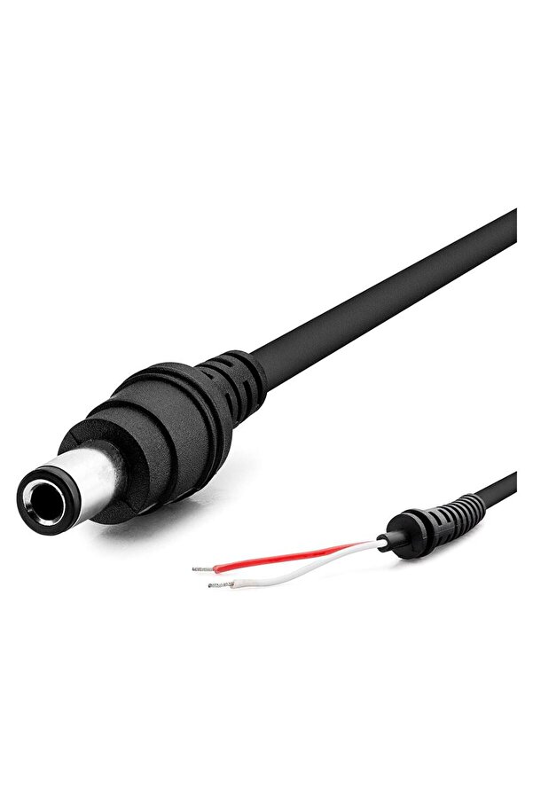 Evi̇mdeyokyok Notebook Adaptör Kablosu 6.3*3.0 30W-90W 1.2M Si̇yah Hd4154