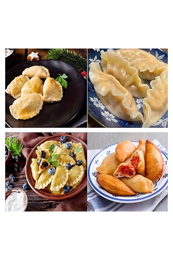 Evi̇mdeyokyok Prati̇k Hamur Kapatma Aparatı – Çi̇ğ Börek, Mantı Ve Poğaça Kalıbı (7.5 Cm)