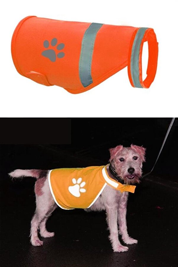 Go İthalat Gece Görüşlü Reflektör Kumaşlı Cırt Cırtlı Köpek Yeleği̇ Medi̇um () Glbl-Stl57839