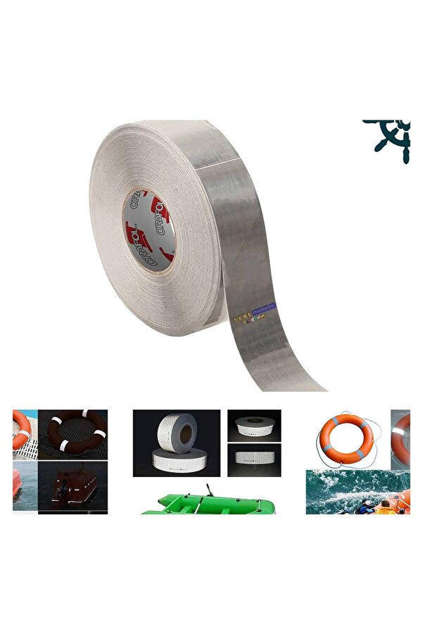 Evi̇mdeyokyok Solas Bant Yansıtıcı Reflektör Petekli̇ Reflekti̇f Bant 50 Mm X 45.7 M Oralıte Fd 1404
