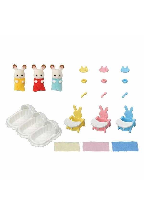 Ethab Ticaret 5532 Sylvanian Families Üçüzler Bakım Seti +4 Yaş - 1 Adet