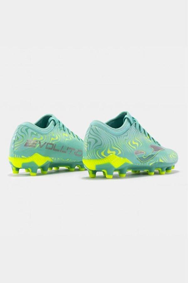 Joma Evoluti̇on 2401 Evow2401Fg Si̇yah & Sarı & Turkuaz Erkek Futbol Krampon