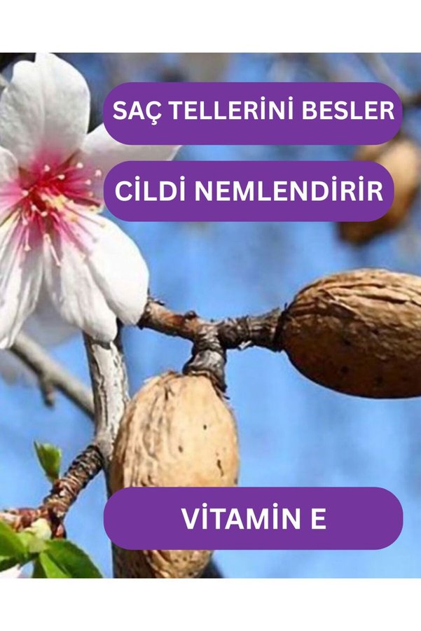 Roseville Tatlı Badem Yağı %100 Saf Ve Doğal Soğuk Sıkım 20 Ml