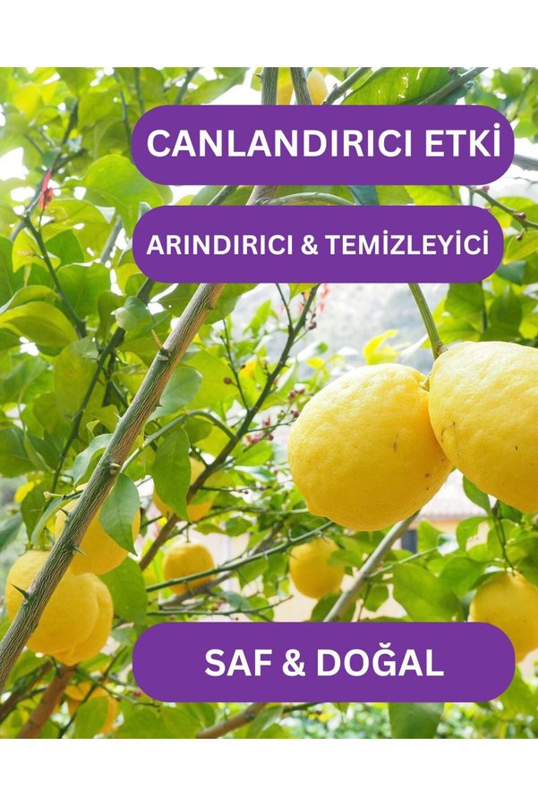 Roseville Limon Uçucu Yağı %100 Saf Ve Doğal 10 Ml