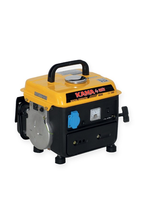 Kama By Reis KGL950 Benzinli Portatif Jeneratör 0.8 kVA 230V Monofaze İpli Mini Çanta Tip Kamp Karavan Bahçe Jeneratörü
