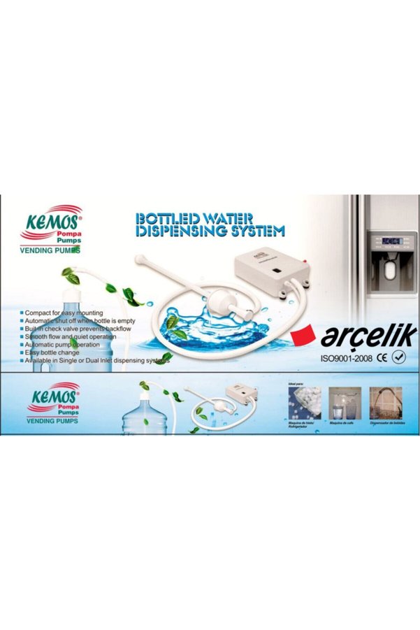 Kemos Arçelik Flojet Buzdolabı, Sebil Ve Su Pompası (Bottled Water Dispensing System)