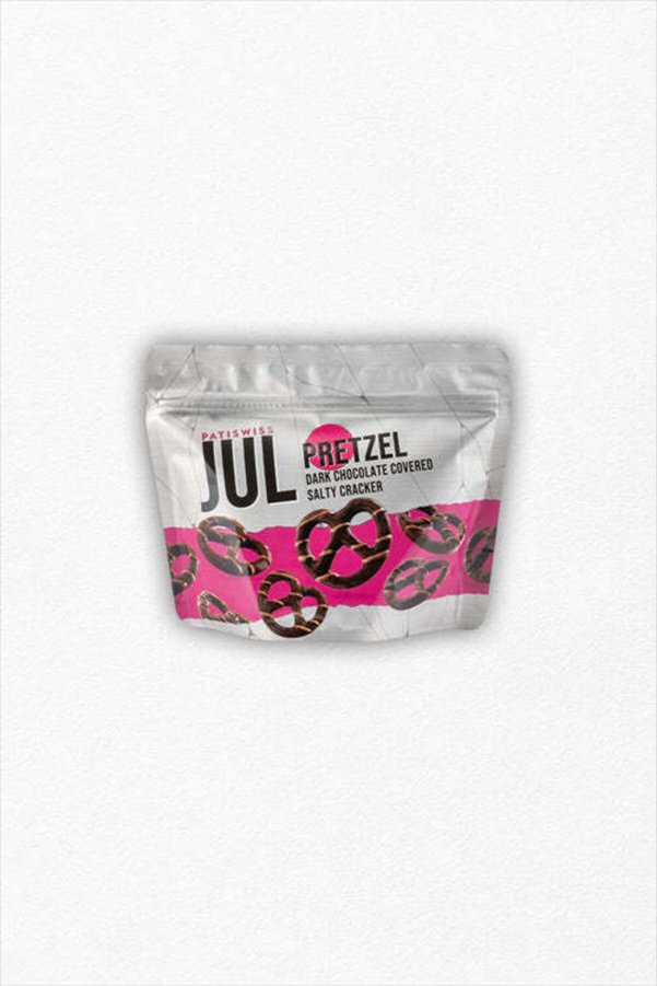 Patiswiss Jul Pretzel Bitter Çikolata Kaplı Tuzlu Kraker 110g