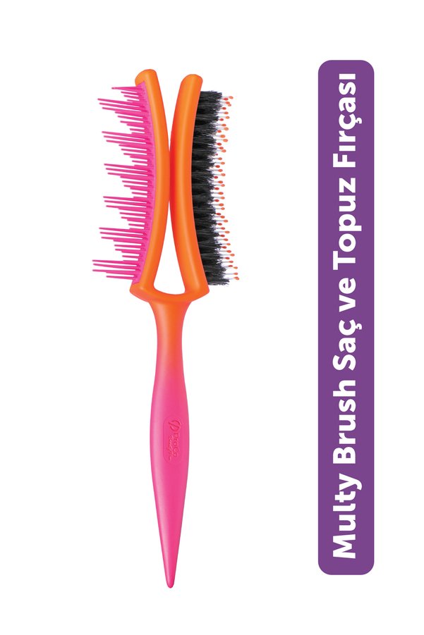 PROCO Beauty Pro MultyBrush - Yeni Nesil Topuz Fırçası - Kaynak/Kıvırcık/Düz Saç Kullanıma Uygun