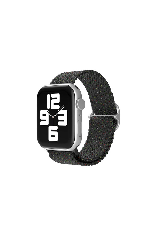 Apple Watch 42mm Star Kordon - Benekli Siyah