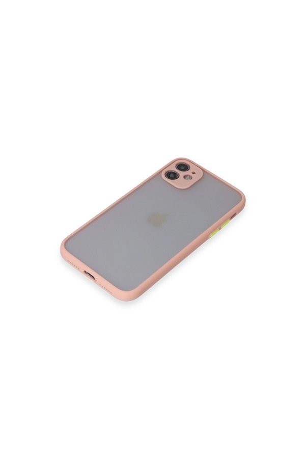 Ethab Ticaret Glb-Stl41414 İphone 15 Pro Kılıf Magsafe Kapak - Pembe