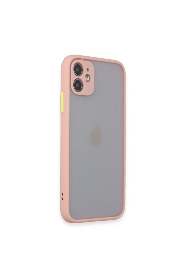 Ethab Ticaret Glb-Stl41414 İphone 15 Pro Kılıf Magsafe Kapak - Pembe