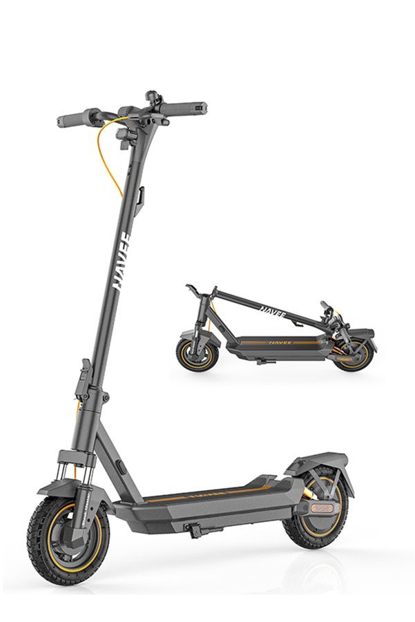 Navee GT3 Pro 1000 Watt 60 Km Menzil Elektrikli Scooter Siyah