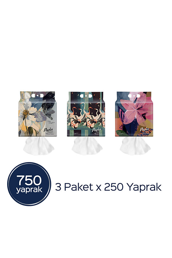Papia Home Asmalı Havlu 750 Yaprak