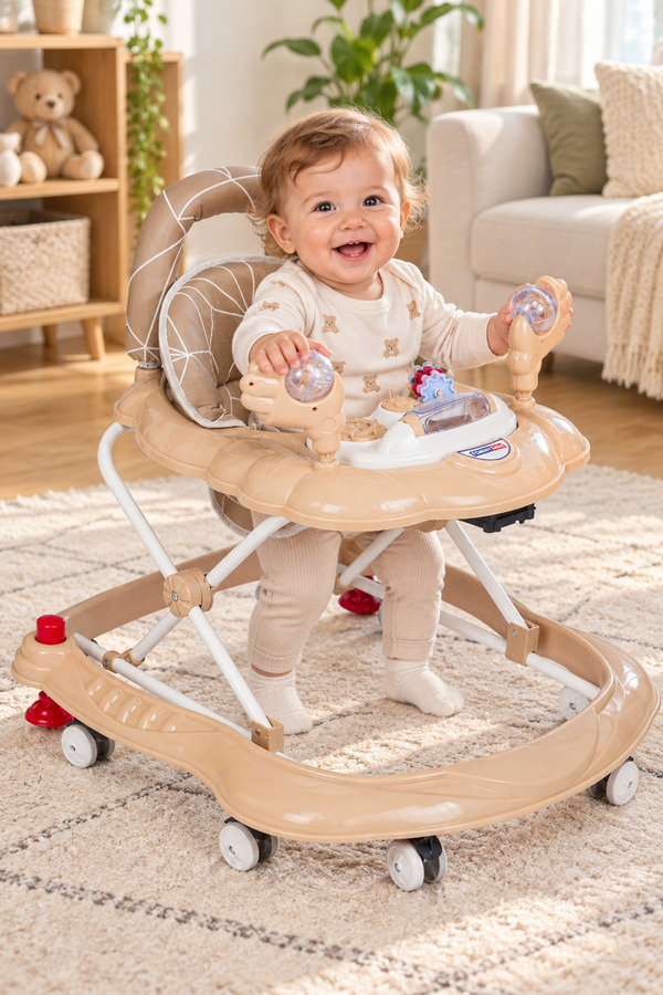 Tommybaby İlk Adım Müzikli Yürüteç Oyuncaklı Yürüteç Müzikli Yürüteç Oyuncaklı Yürüteç